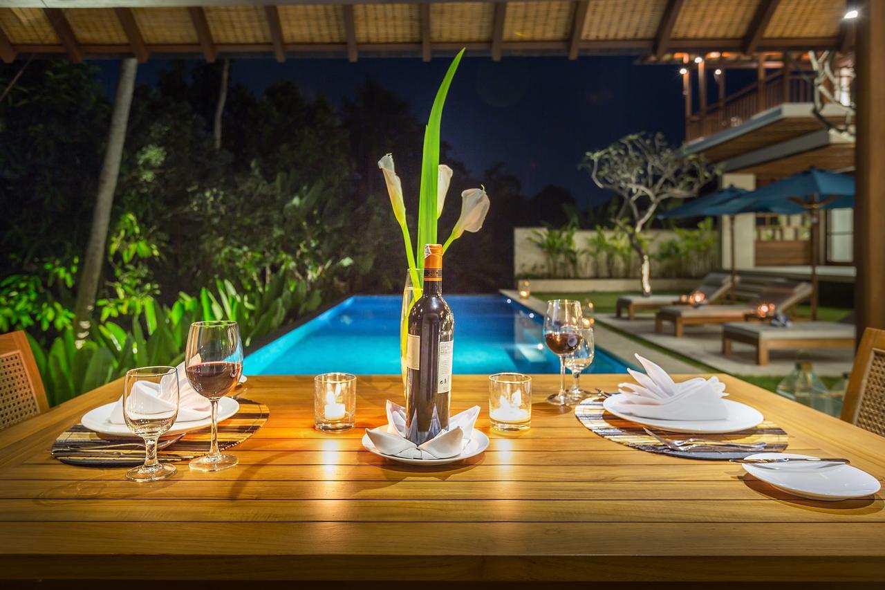 Villa Rusa Biru - Modern Villa With Private Pool And Cook In The Heart Of Berawa Canggu Exterior foto