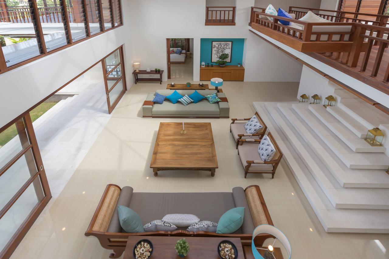 Villa Rusa Biru - Modern Villa With Private Pool And Cook In The Heart Of Berawa Canggu Exterior foto